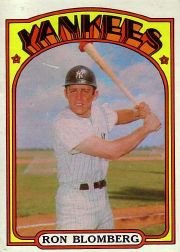 1972 Topps Baseball Cards      203     Ron Blomberg RC